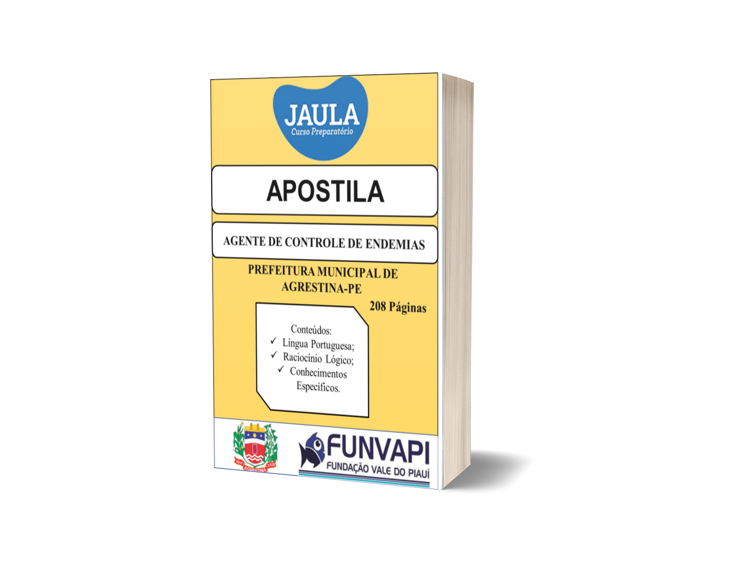 APOSTILA/ AGENTE DE CONTROLE DE ENDEMIAS/ AGRESTINA – PE