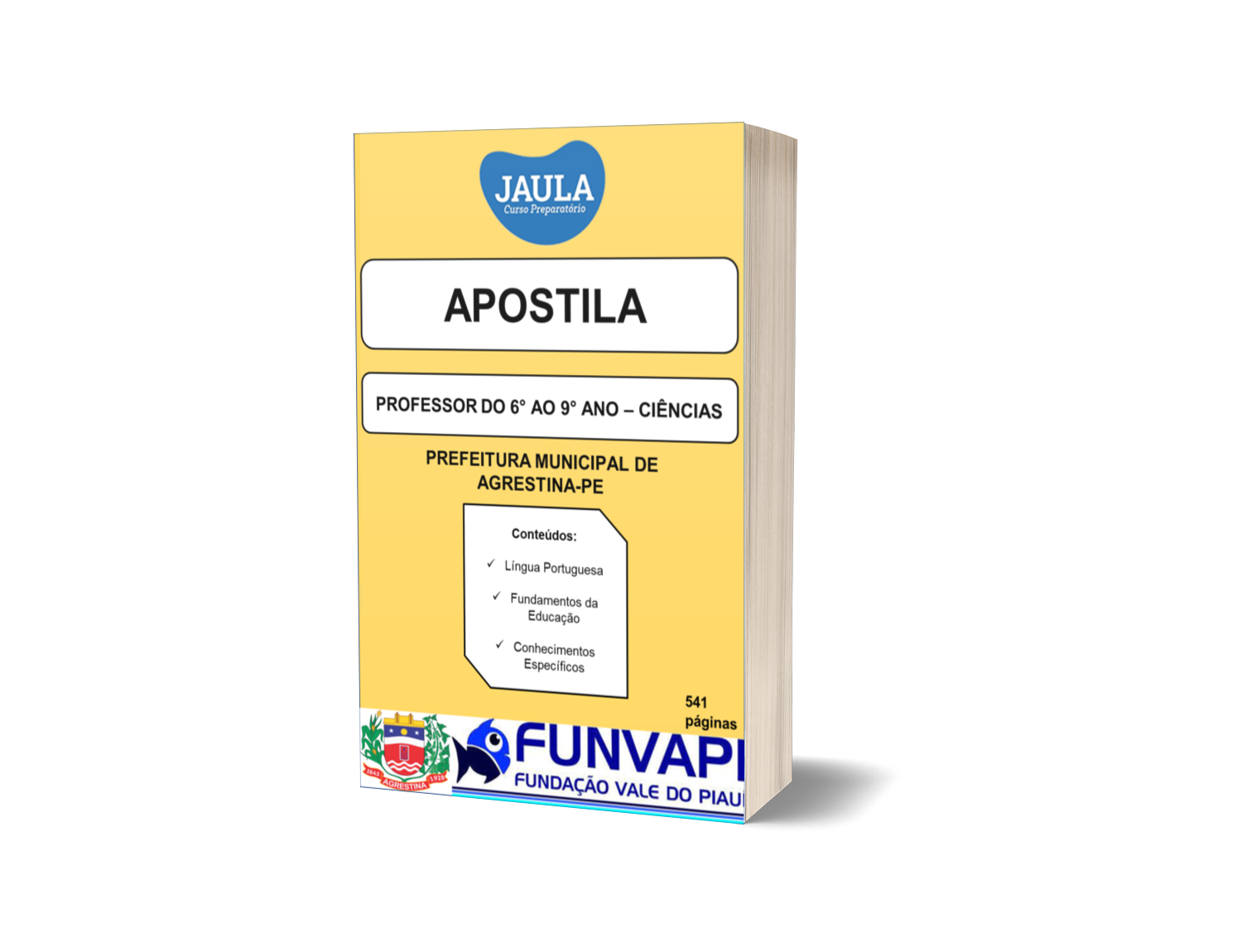 APOSTILA/PROFESSOR DE CIÊNCIAS/AGRESTINA – PE