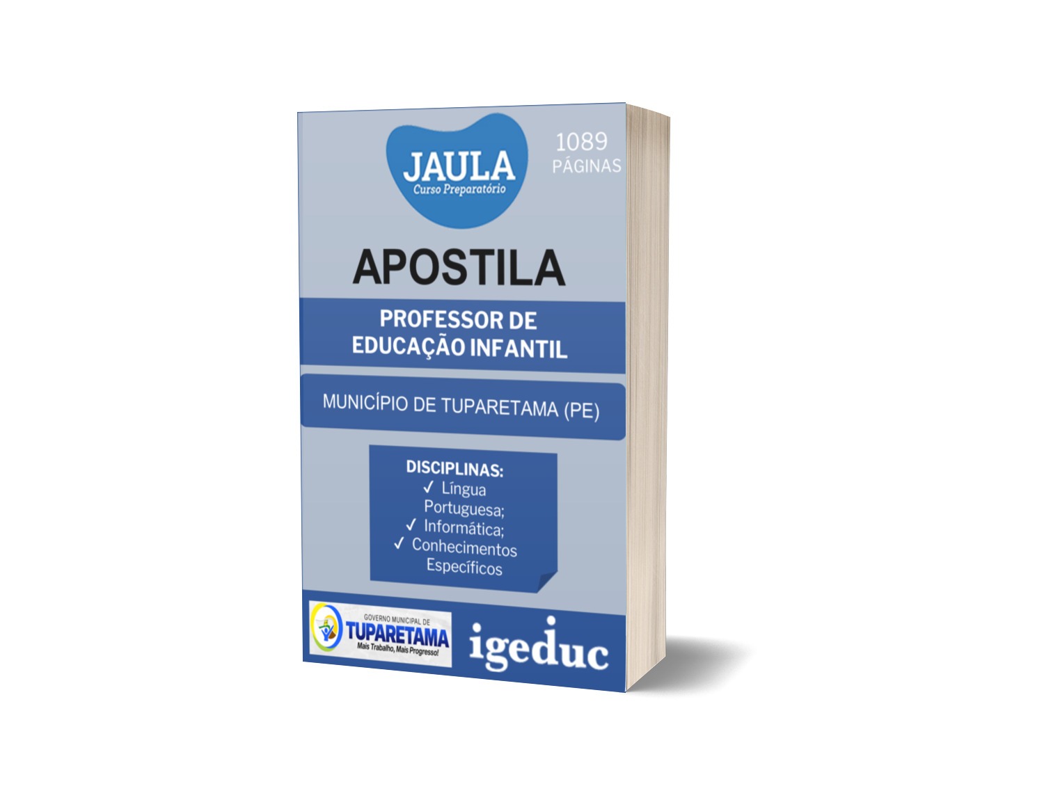 APOSTILA/PROFESSOR DE EDUCAÇÃO INFANTIL/TUPARETAMA-PE