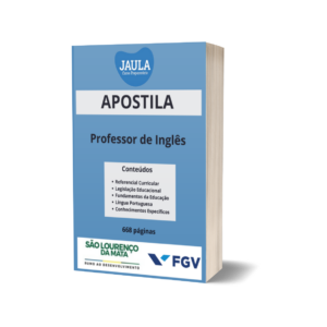 APOSTILA/PROFESSOR DE INGLÊS/SÃO LOURENÇO DA MATA - PE