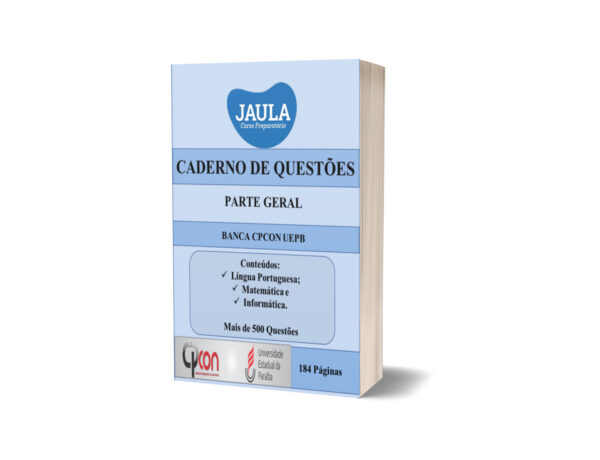 CADERNO DE TREINO/PARTE GERAL - CPCON UEPB