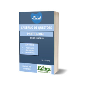 CADERNO DE TREINO/PARTE GERAL/EDUCA PB