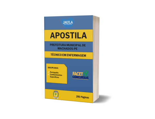 APOSTILA/ TÉCNICO EM ENFERMAGEM/ MACHADOS-PE/ FACET