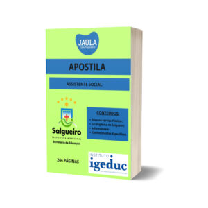 APOSTILA - ASSISTENTE SOCIAL - SALGUEIRO-PE