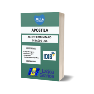APOSTILA - AGENTE COMUNITÁRIO DE SAÚDE - LAGOA GRANDE-PE