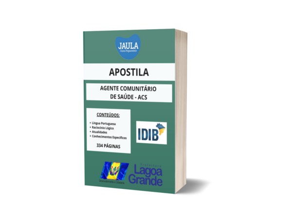 APOSTILA - AGENTE COMUNITÁRIO DE SAÚDE - LAGOA GRANDE-PE