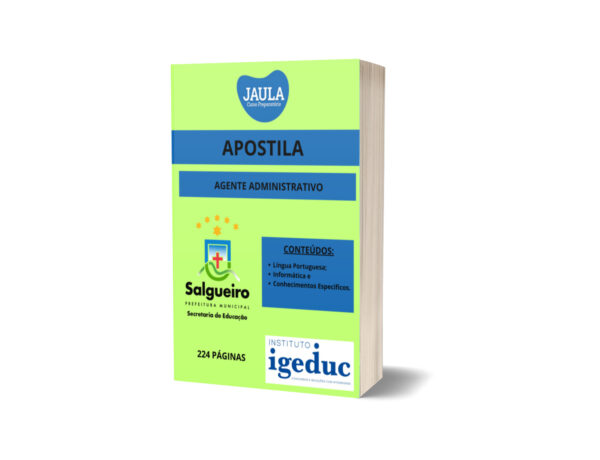 APOSTILA - AGENTE ADMINISTRATIVO - SALGUEIRO-PE