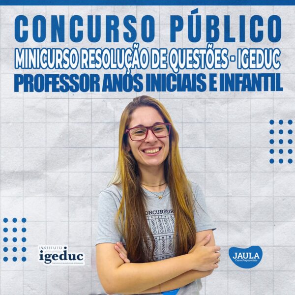 IGEDUC – EDUCAÇÃO – RESOLUÇÃO DE QUESTÕES