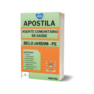 APOSTILA/ AGENTE COMUNITÁRIO DE SAÚDE/ BELO JARDIM-PE/ INSTITUTO CONSULPAM
