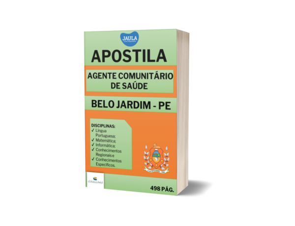 APOSTILA/ AGENTE COMUNITÁRIO DE SAÚDE/ BELO JARDIM-PE/ INSTITUTO CONSULPAM