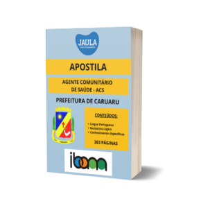 APOSTILA/AGENTE COMUNITÁRIO DE SAÚDE/IBAM/CARUARU-PE