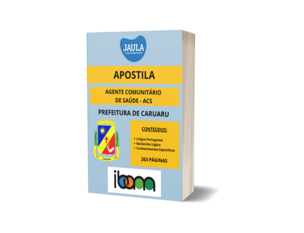 APOSTILA/AGENTE COMUNITÁRIO DE SAÚDE/IBAM/CARUARU-PE
