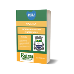 APOSTILA/PROFESSOR DO ENSINO FUNDAMENTAL I/EDUCA/ALHANDRA-PB