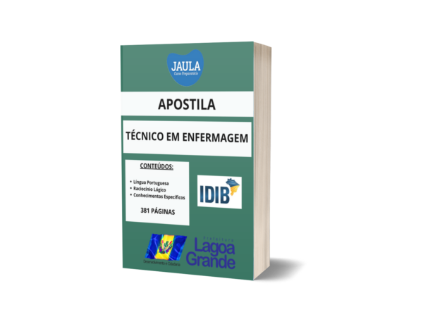 APOSTILA/TÉCNICO EM ENFERMAGEM/IDIB/LAGOA GRANDE - PE
