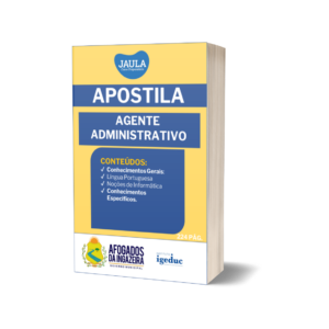 APOSTILA/ PRÉ- EDITAL/ AGENTE ADMINISTRATIVO /IGEDUC/AFOGADOS DA INGAZEIRA-PE