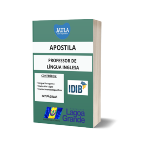 APOSTILA/ PROFESSOR DE LÍNGUA INGLESA/ IDIB/ LAGOA GRANDE - PE