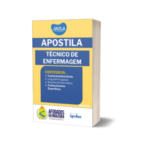 APOSTILA/ PRÉ- EDITAL/ TÉCNICO DE ENFERMAGEM /IGEDUC/AFOGADOS DA INGAZEIRA-PE