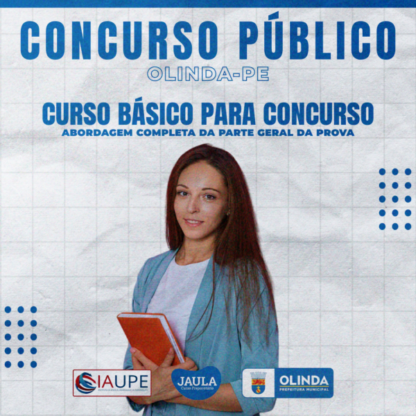 CBC - CURSO BÁSICO PARA CONCURSO - PREFEITURA DE OLINDA-PE