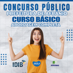C.B.C CURSO BÁSICO PARA CONCURSO (IDIB) - AFRÂNIO-PE