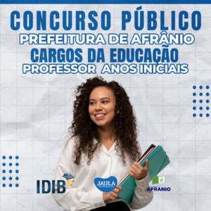 PROFESSOR POLIVALENTE - EDUCAÇÃO INFANTIL E ANOS INICIAIS (IDIB) - AFRÂNIO-PE