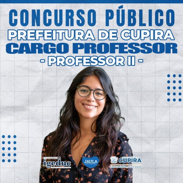 PROFESSOR II ANOS FINAIS DO ENSINO FUNDAMENTAL (IGEDUC) - CUPIRA-PE