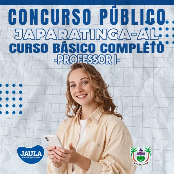 PROFESSOR ANOS INICIAIS - PROFESSOR ANOS INICIAIS - PREFEITURA DE JAPARATINGA