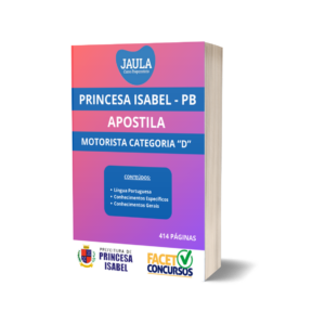 APOSTILA/ MOTORISTA/ FACET/ PRINCESA ISABEL-PB