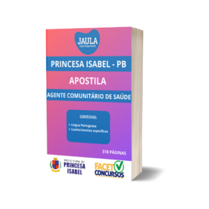 APOSTILA/ AGENTE COMUNITÁRIO DE SAÚDE/ FACET/ PRINCESA ISABEL-PB