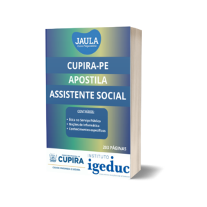 APOSTILA/ ASSISTENTE SOCIAL/ IGEDUC/ CUPIRA-PE