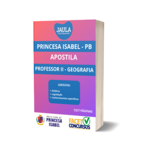APOSTILA/ PROFESSOR II GEOGRAFIA/ FACET/ PRINCESA ISABEL-PB