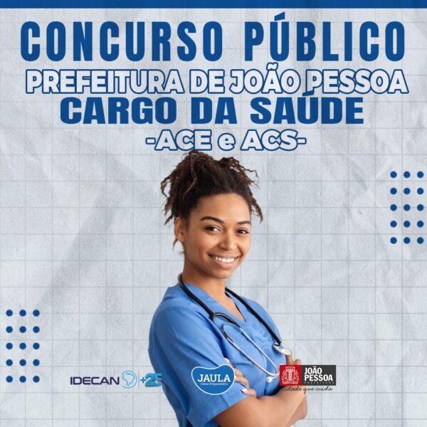 ACE E ACS (IDECAN) - JOÃO PESSOA-PB