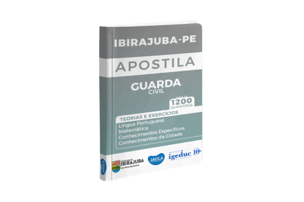 APOSTILA/ GUARDA CIVIL MUNICIPAL/ IGEDUC/ IBIRAJUBA-PE