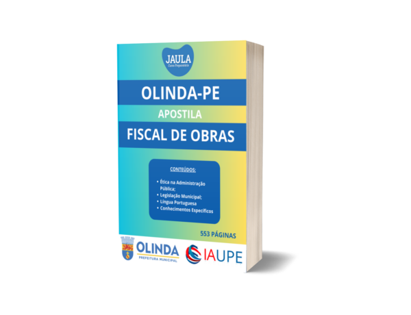 APOSTILA / FISCAL DE OBRAS/ IAUPE/ OLINDA-PE