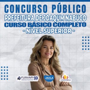 C.B.C CURSO BÁSICO PARA CONCURSO - NÍVEL SUPERIOR (FUNVAPI) - JOAQUIM NABUCO-PE