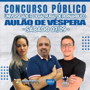 AULÃO DE VÉSPERA - UFRPE