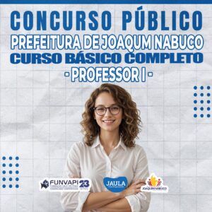 PROFESSOR I - EDUCAÇÃO INFANTIL (FUNVAPI) - JOAQUIM NABUCO - PE