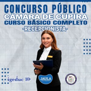 RECEPCIONISTA (IGEDUC) - CUPIRA-PE