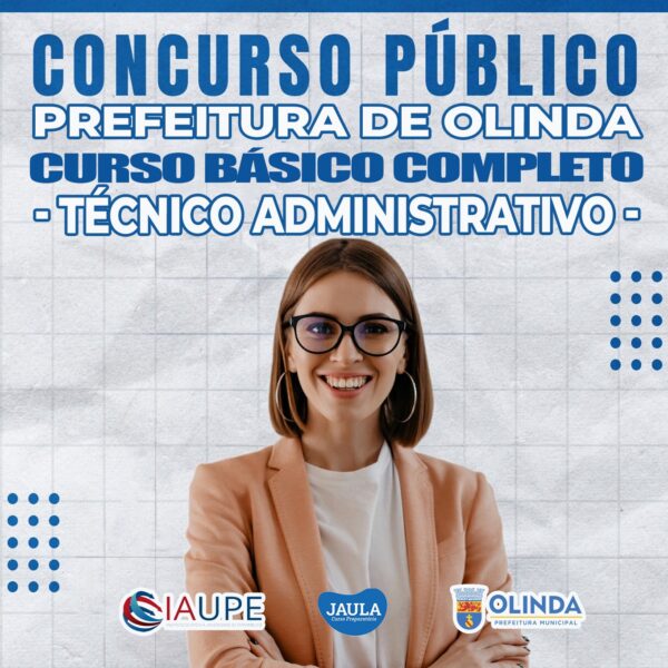 TÉCNICO ADMINISTRATIVO (IAUPE) - OLINDA-PE