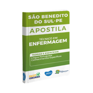 APOSTILA/ TÉCNICO EM ENFERMAGEM/ FACET/ SÃO BENEDITO DO SUL-PE