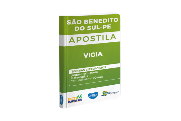 APOSTILA/ VIGIA/ FACET/ SÃO BENEDITO DO SUL-PE