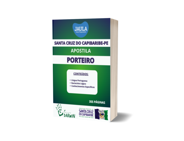 APOSTILA/ PORTEIRO/ INSTITUTO DARWIN/ SANTA CRUZ DO CAPIBARIBE-PE
