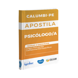 APOSTILA/ PSICÓLOGO/ IGEDUC/ CALUMBI-PE