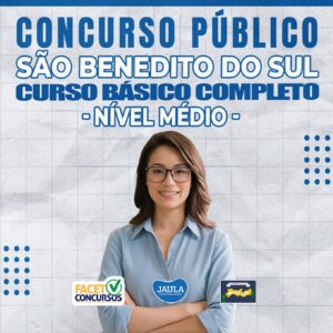 C.B.C CURSO BÁSICO PARA CONCURSO NÍVEL MÉDIO (FACET) - SÃO BENEDITO DO SUL-PE