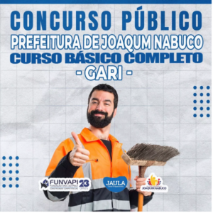 GARI (FUNVAPI) - JOAQUIM NABUCO-PE
