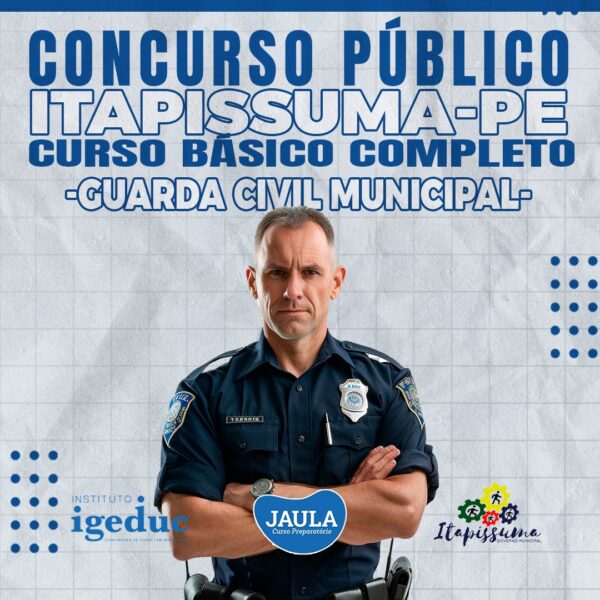 GUARDA CIVIL MUNICIPAL - GCM (IGEDUC) - ITAPISSUMA-PE
