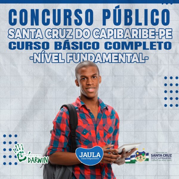 CURSO NÍVEL FUNDAMENTAL (INST. DARWIN) - SANTA CRUZ DO CAPIBARIBE-PE