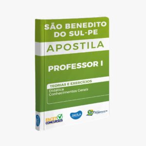 APOSTILA/ PROFESSOR I/ FACET/ SÃO BENEDITO DO SUL-PE