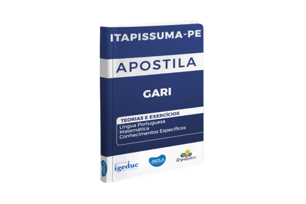 APOSTILA/ GARI/ IGEDUC/ ITAPISSUMA-PE