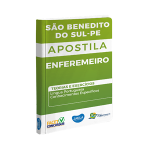 APOSTILA/ ENFERMEIRO/ FACET/ SÃO BENEDITO DO SUL-PE