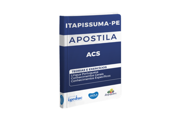 APOSTILA/ AGENTE COMUNITÁRIO DE SAÚDE/ IGEDUC/ ITAPISSUMA-PE